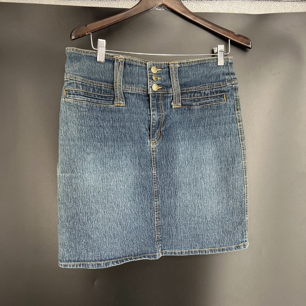Y2K Zoey+Beth Denim Jean Midi Skirt